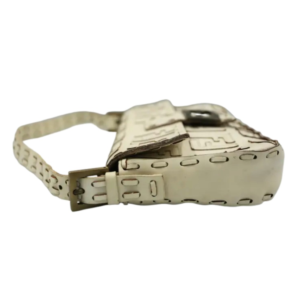 Fendi Raised Leather FF Zucca Baguette - Picture 4 of 10